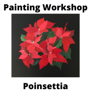 Poinsettia Painting